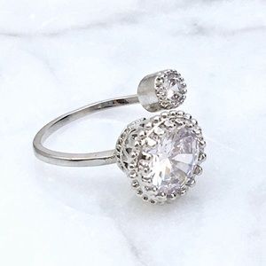 Jewelry - Adjustable CZ Fashion Ring Jewelry - Adjustable CZ Fashion Ring